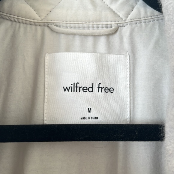 Aritzia Wilfred Ganna Jacket Heather Light Grey M EUC - Picture 8 of 9